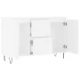 Weißes Sideboard aus Holzwerkstoff, 104 x 35 x 70 cm von vidaXL, Sideboards - Ref: Foro24-827204, Preis: 92,63 €, Rabatt: %
