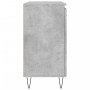Concrete gray engineered wood sideboard 104x35x70 cm by vidaXL, Sideboards - Ref: Foro24-827208, Price: 94,53 €, Discount: %