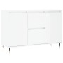 Hochglanzweißes Sideboard aus Holzwerkstoff, 104 x 35 x 70 cm von vidaXL, Sideboards - Ref: Foro24-827198, Preis: 107,46 €, R...