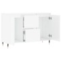 Hochglanzweißes Sideboard aus Holzwerkstoff, 104 x 35 x 70 cm von vidaXL, Sideboards - Ref: Foro24-827198, Preis: 107,46 €, R...