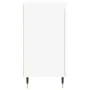 Glossy white engineered wood sideboard 104x35x70 cm by vidaXL, Sideboards - Ref: Foro24-827198, Price: 107,84 €, Discount: %