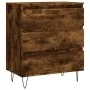 Sideboard aus geräuchertem Eichensperrholz, 60 x 35 x 70 cm von vidaXL, Sideboards - Ref: Foro24-827185, Preis: 57,81 €, Raba...