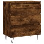 Sideboard aus geräuchertem Eichensperrholz, 60 x 35 x 70 cm von vidaXL, Sideboards - Ref: Foro24-827185, Preis: 58,82 €, Raba...