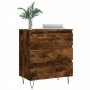 Sideboard aus geräuchertem Eichensperrholz, 60 x 35 x 70 cm von vidaXL, Sideboards - Ref: Foro24-827185, Preis: 58,82 €, Raba...