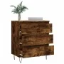Sideboard aus geräuchertem Eichensperrholz, 60 x 35 x 70 cm von vidaXL, Sideboards - Ref: Foro24-827185, Preis: 57,81 €, Raba...