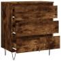 Sideboard aus geräuchertem Eichensperrholz, 60 x 35 x 70 cm von vidaXL, Sideboards - Ref: Foro24-827185, Preis: 58,82 €, Raba...