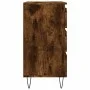 Sideboard aus geräuchertem Eichensperrholz, 60 x 35 x 70 cm von vidaXL, Sideboards - Ref: Foro24-827185, Preis: 57,81 €, Raba...