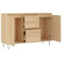 Sideboard aus Sonoma-Eichenholzwerkstoff, 104 x 35 x 70 cm von vidaXL, Sideboards - Ref: Foro24-827207, Preis: 92,37 €, Rabat...