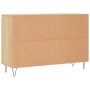 Sideboard aus Sonoma-Eichenholzwerkstoff, 104 x 35 x 70 cm von vidaXL, Sideboards - Ref: Foro24-827207, Preis: 92,37 €, Rabat...