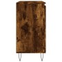 Sideboard aus geräuchertem Eichenholzwerkstoff, 104 x 35 x 70 cm von vidaXL, Sideboards - Ref: Foro24-827209, Preis: 86,38 €,...