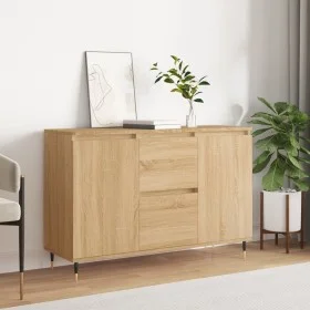 Sonoma Oak Engineered Wood Sideboard 104x35x70 cm by vidaXL, Sideboards - Ref: Foro24-827199, Price: 98,53 €, Discount: %