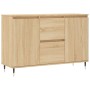 Sonoma Oak Engineered Wood Sideboard 104x35x70 cm by vidaXL, Sideboards - Ref: Foro24-827199, Price: 101,83 €, Discount: %