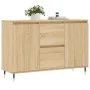 Sideboard aus Sonoma-Eichenholzwerkstoff, 104 x 35 x 70 cm von vidaXL, Sideboards - Ref: Foro24-827199, Preis: 98,53 €, Rabat...