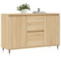 Sonoma Oak Engineered Wood Sideboard 104x35x70 cm by vidaXL, Sideboards - Ref: Foro24-827199, Price: 101,83 €, Discount: %