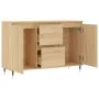 Sideboard aus Sonoma-Eichenholzwerkstoff, 104 x 35 x 70 cm von vidaXL, Sideboards - Ref: Foro24-827199, Preis: 98,53 €, Rabat...