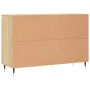 Sideboard aus Sonoma-Eichenholzwerkstoff, 104 x 35 x 70 cm von vidaXL, Sideboards - Ref: Foro24-827199, Preis: 98,53 €, Rabat...