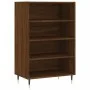 Tall brown oak veneer sideboard 57x35x90 cm by vidaXL, Sideboards - Ref: Foro24-827227, Price: 69,71 €, Discount: %