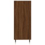 Tall brown oak veneer sideboard 57x35x90 cm by vidaXL, Sideboards - Ref: Foro24-827227, Price: 70,79 €, Discount: %