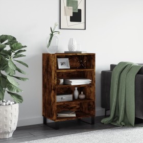 High sideboard engineered wood smoked oak 57x35x90 cm by vidaXL, Sideboards - Ref: Foro24-827241, Price: 76,29 €, Discount: %