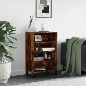 High sideboard engineered wood smoked oak 57x35x90 cm by vidaXL, Sideboards - Ref: Foro24-827241, Price: 75,12 €, Discount: %