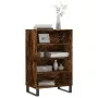 High sideboard engineered wood smoked oak 57x35x90 cm by vidaXL, Sideboards - Ref: Foro24-827241, Price: 75,12 €, Discount: %