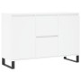 Weißes Sideboard aus Holzwerkstoff, 104 x 35 x 70 cm von vidaXL, Sideboards - Ref: Foro24-827212, Preis: 105,66 €, Rabatt: %