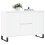 Weißes Sideboard aus Holzwerkstoff, 104 x 35 x 70 cm von vidaXL, Sideboards - Ref: Foro24-827212, Preis: 105,66 €, Rabatt: %