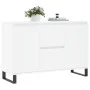 White engineered wood sideboard 104x35x70 cm by vidaXL, Sideboards - Ref: Foro24-827212, Price: 104,04 €, Discount: %