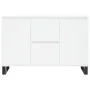 White engineered wood sideboard 104x35x70 cm by vidaXL, Sideboards - Ref: Foro24-827212, Price: 104,04 €, Discount: %