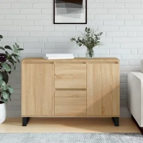 Sonoma Oak Engineered Wood Sideboard 104x35x70 cm by vidaXL, Sideboards - Ref: Foro24-827215, Price: 102,02 €, Discount: %