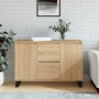 Sonoma Oak Engineered Wood Sideboard 104x35x70 cm by vidaXL, Sideboards - Ref: Foro24-827215, Price: 99,57 €, Discount: %