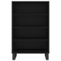 High black engineered wood sideboard 57x35x90 cm by vidaXL, Sideboards - Ref: Foro24-827237, Price: 63,45 €, Discount: %