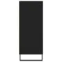 High black engineered wood sideboard 57x35x90 cm by vidaXL, Sideboards - Ref: Foro24-827237, Price: 62,69 €, Discount: %