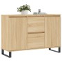 Sonoma Oak Engineered Wood Sideboard 104x35x70 cm by vidaXL, Sideboards - Ref: Foro24-827215, Price: 99,57 €, Discount: %