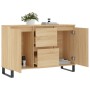 Sonoma Oak Engineered Wood Sideboard 104x35x70 cm by vidaXL, Sideboards - Ref: Foro24-827215, Price: 99,57 €, Discount: %
