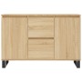 Sonoma Oak Engineered Wood Sideboard 104x35x70 cm by vidaXL, Sideboards - Ref: Foro24-827215, Price: 99,57 €, Discount: %