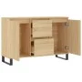 Aparador de madera de ingeniería roble Sonoma 104x35x70 cm de vidaXL, Aparadores - Ref: Foro24-827215, Precio: 97,83 €, Descu...