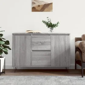 Sonoma graues Sideboard aus Holzwerkstoff, 104 x 35 x 70 cm von vidaXL, Sideboards - Ref: Foro24-827210, Preis: 92,90 €, Raba...