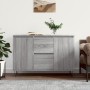 Sonoma gray engineered wood sideboard 104x35x70 cm by vidaXL, Sideboards - Ref: Foro24-827210, Price: 94,04 €, Discount: %