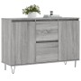 Sonoma gray engineered wood sideboard 104x35x70 cm by vidaXL, Sideboards - Ref: Foro24-827210, Price: 94,04 €, Discount: %