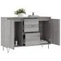 Sonoma gray engineered wood sideboard 104x35x70 cm by vidaXL, Sideboards - Ref: Foro24-827210, Price: 92,90 €, Discount: %