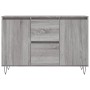 Sonoma gray engineered wood sideboard 104x35x70 cm by vidaXL, Sideboards - Ref: Foro24-827210, Price: 94,04 €, Discount: %