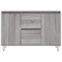 Sonoma gray engineered wood sideboard 104x35x70 cm by vidaXL, Sideboards - Ref: Foro24-827210, Price: 92,90 €, Discount: %