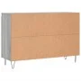 Sonoma gray engineered wood sideboard 104x35x70 cm by vidaXL, Sideboards - Ref: Foro24-827210, Price: 92,90 €, Discount: %