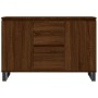 Sideboard aus eichenbraunem Holzwerkstoff, 104 x 35 x 70 cm von vidaXL, Sideboards - Ref: Foro24-827219, Preis: 104,33 €, Rab...
