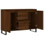 Sideboard aus eichenbraunem Holzwerkstoff, 104 x 35 x 70 cm von vidaXL, Sideboards - Ref: Foro24-827219, Preis: 102,87 €, Rab...