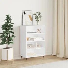 High white engineered wood sideboard 57x35x90 cm by vidaXL, Sideboards - Ref: Foro24-827220, Price: 56,51 €, Discount: %