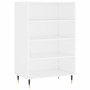 Hohes Sideboard aus weißem Holzwerkstoff, 57 x 35 x 90 cm von vidaXL, Sideboards - Ref: Foro24-827220, Preis: 57,40 €, Rabatt: %