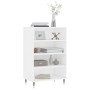 Hohes Sideboard aus weißem Holzwerkstoff, 57 x 35 x 90 cm von vidaXL, Sideboards - Ref: Foro24-827220, Preis: 57,40 €, Rabatt: %