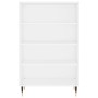 Hohes Sideboard aus weißem Holzwerkstoff, 57 x 35 x 90 cm von vidaXL, Sideboards - Ref: Foro24-827220, Preis: 57,40 €, Rabatt: %